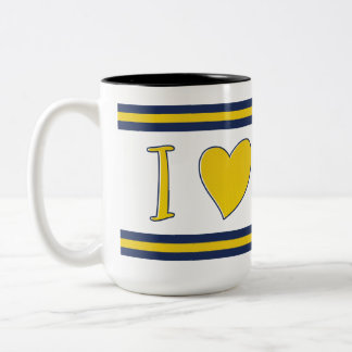 Leeds United , I Love Koch 15oz Mug - Leeds fan