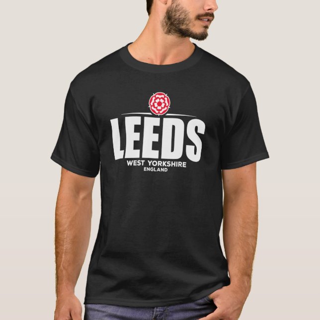 Leeds West Yorkshire England T-Shirt (Front)