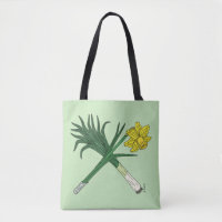 Leek and Daffodil Crossed