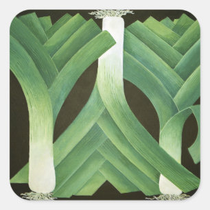 Leeks 2014 square sticker