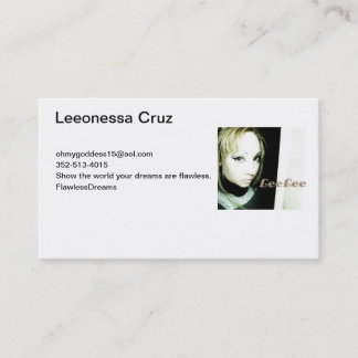 Leeonessa's  business card