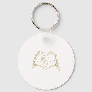 Leer Es Der Pumpkin Floral Boho Spanieacher Readin Key Ring