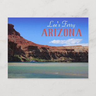 Lee's Ferry River Rafting Postcard