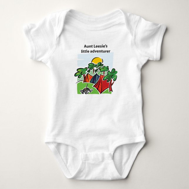 Leesie Baby Bodysuit (Front)