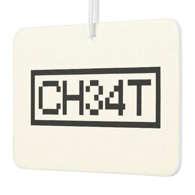 LEET CHEAT CAR AIR FRESHENER (Left)