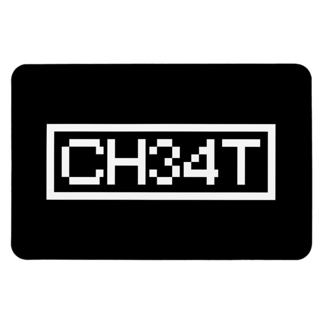 LEET CHEAT MAGNET (Horizontal)