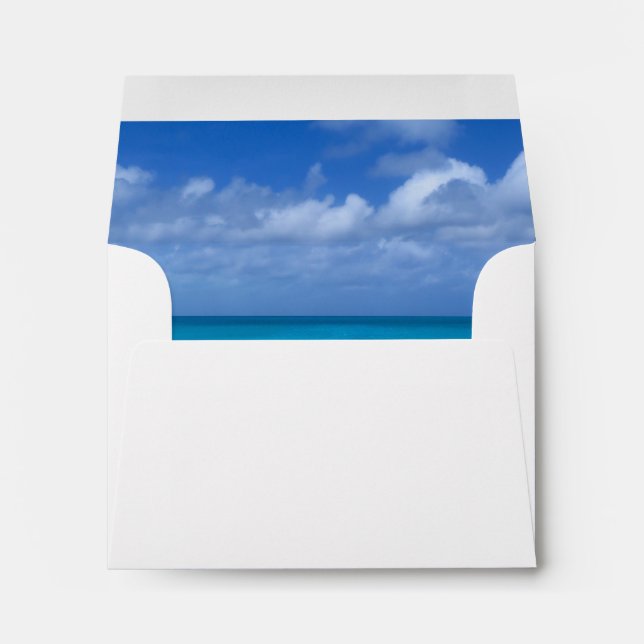 Leeward Beach | Turks and Caicos Photo Envelopes (Back (Bottom))