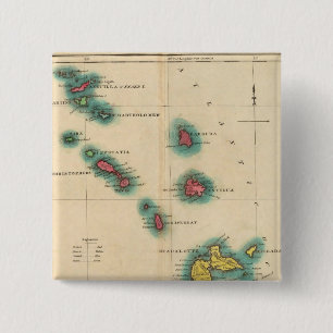 Leeward Islands 15 Cm Square Badge