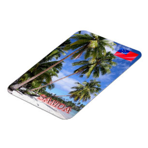 Lefaga - Paradise Beach - Samoa - Magnet