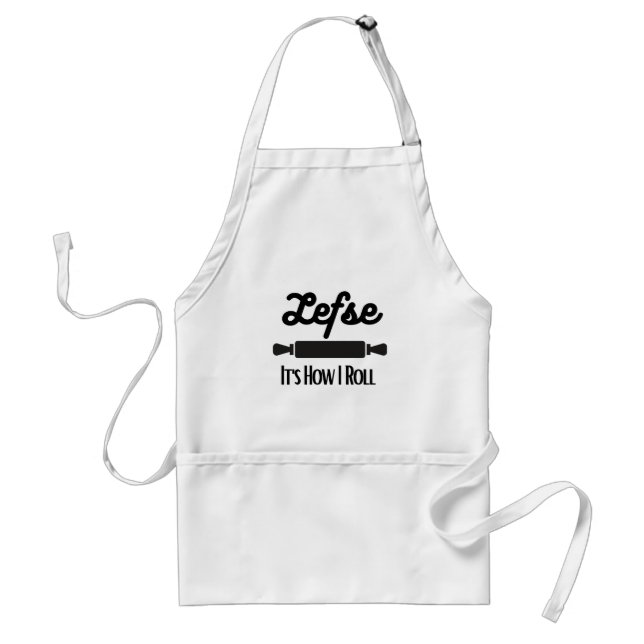 Lefse It's How I Roll Apron (Front)