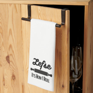 Lefse It's How I Roll Kitchen Towel