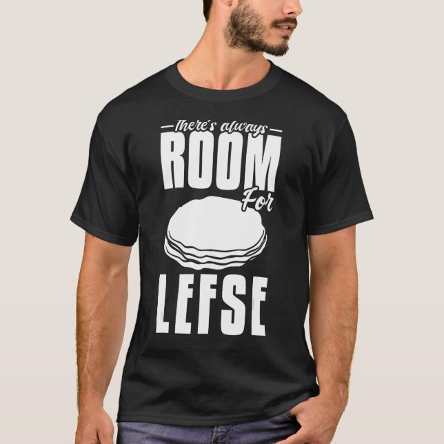 Lefse Norwegian Bread Recipe Maker Flatbread Rolli T-Shirt (Front)