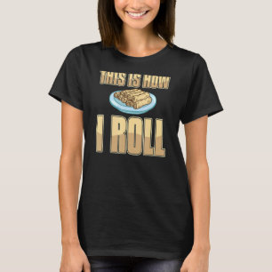 Lefse Norwegian Bread Recipe Maker Flatbread Rolli T-Shirt