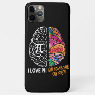 Left Brain Right Brain Pi iPhone 11 Pro Max Case