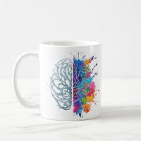 Left Brain vs Right Brain Creative Artwork
