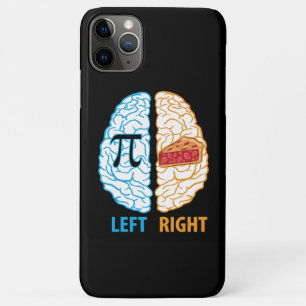 Left Brained Right Brained Funny Pi iPhone 11 Pro Max Case