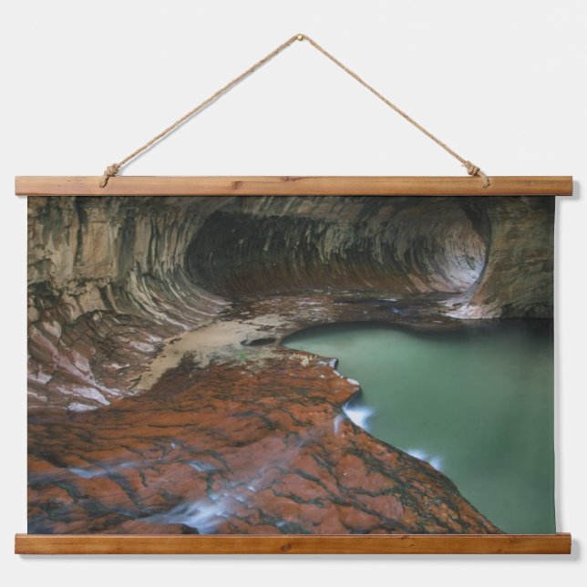 Left Fork | Zion National Park, Utah Hanging Tapestry (Front)