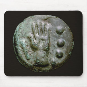 Left Hand Aes Grave Quadrans Mouse Pad