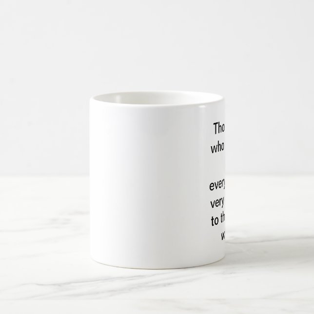 Left-handed Coffee Mug (Center)