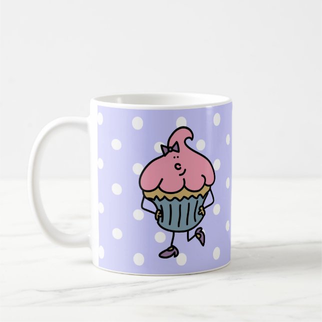 Left Handed Lil' Miss Cuppy Cake Mug (Left)