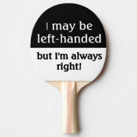 Left-handed people Humour