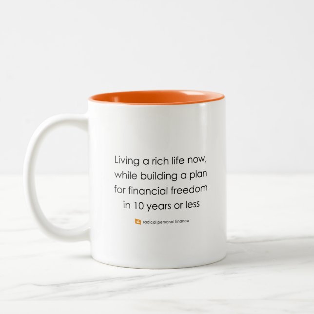 Left-Handed Radical Slogan Mug (Left)