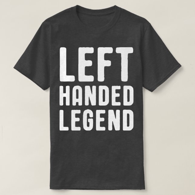 Left HandedFunny Left Hander Hand Writer T-Shirt (Design Front)