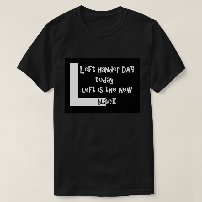 Left Hander Day Men's T-shirt (Design Front)