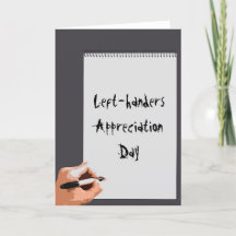 Left-handers appreciation day