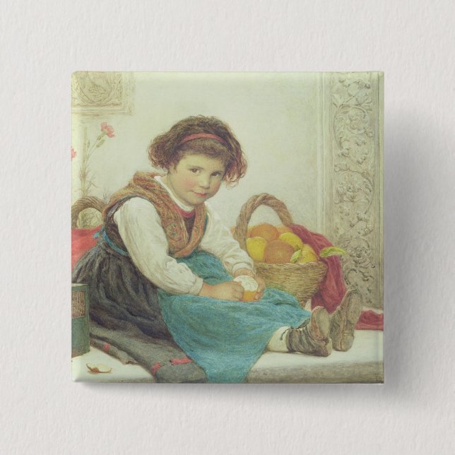 Left in charge 15 cm square badge (Front)