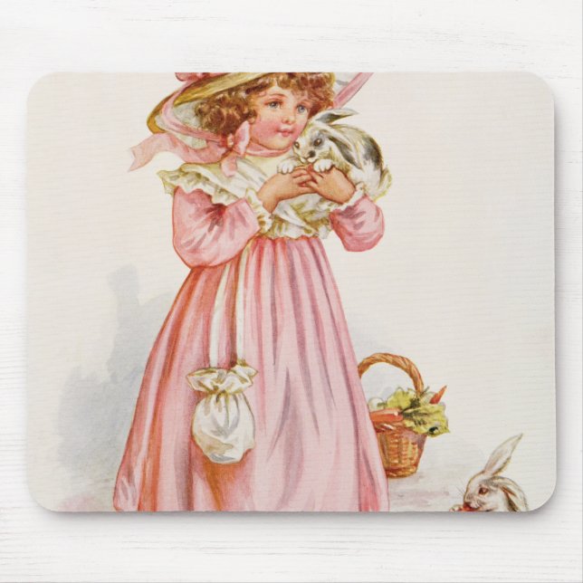 Left in Charge, 1920 Mouse Pad (Front)