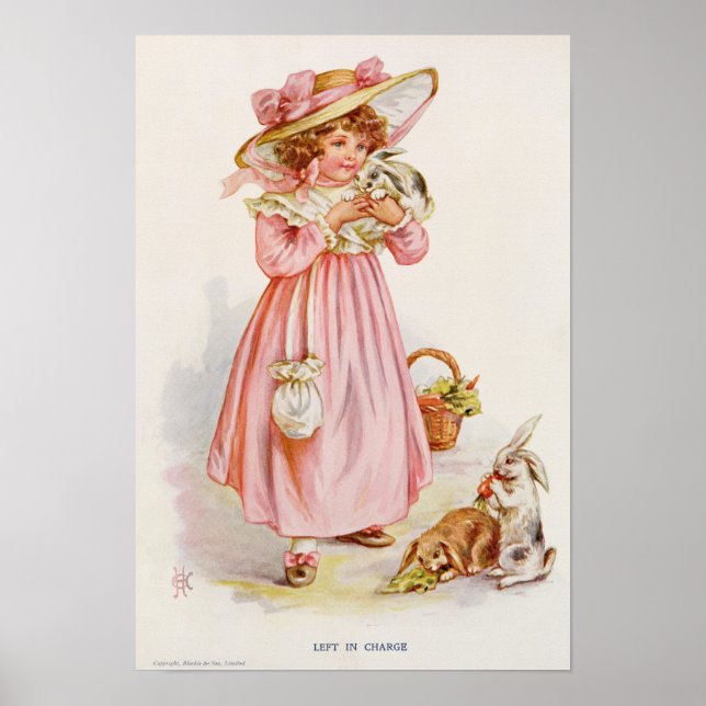 Left in Charge, 1920 Poster (Front)