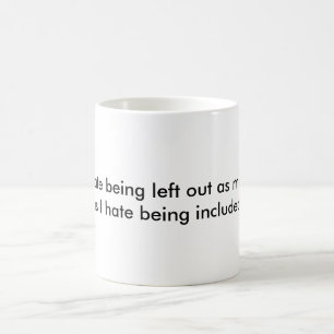 Left Out Mug