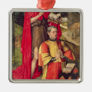 Left panel, from the main altar polyptych metal tree decoration