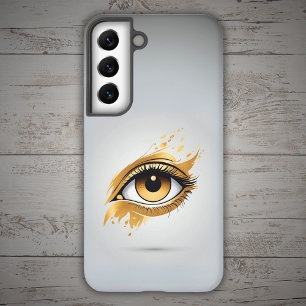 Left Side Golden Eye Samsung Galaxy Case