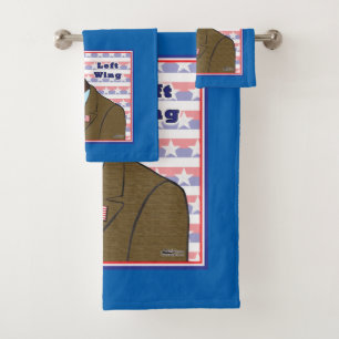 Left Wing Rooster Bath Towel Set