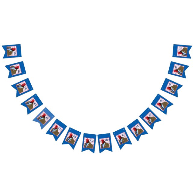 Left Wing Rooster Bunting (All)