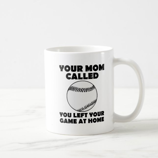 Left Your Game at Home Funny Mug (Right)
