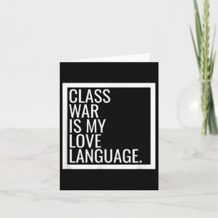 Leftist Dsa Cl War Marxist Radical Democratic Soci Card
