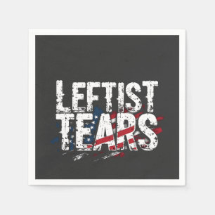 Leftist Tears Liberal Democrats Kamal Harris Napkin