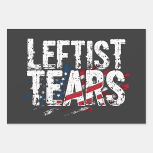 Leftist Tears Liberal Democrats Kamal Harris Wrapping Paper Sheet