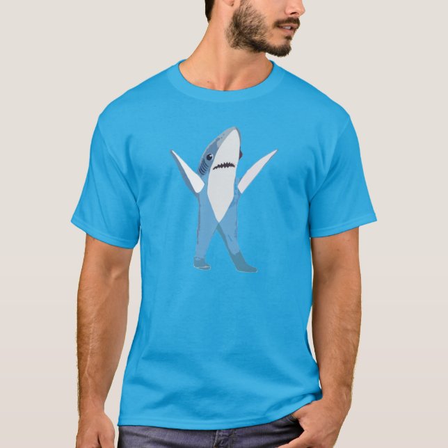 LeftShark Halftime Shark Costume T-Shirt (Front)