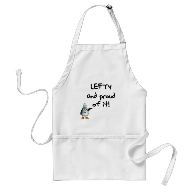 Lefty and Proud of it! Left handed funny sayings Standard Apron (Front)