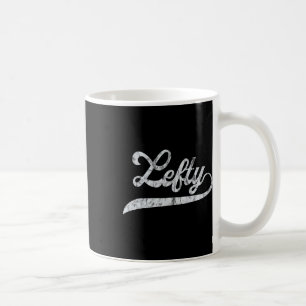 Lefty Left Handed Pride Southpaw Softll Script Coffee Mug