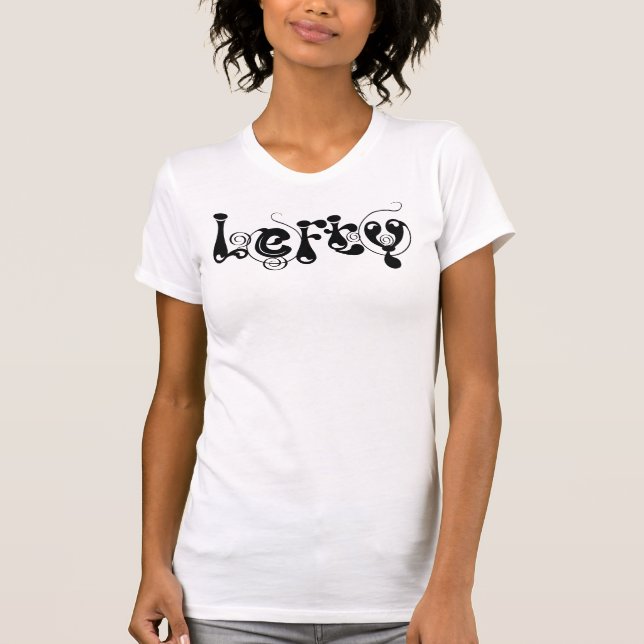 Lefty Retro 1920s Typography T-Shirt (Front)
