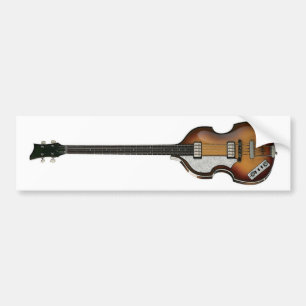 LEFTY VIOLIN BASS bumper sticker