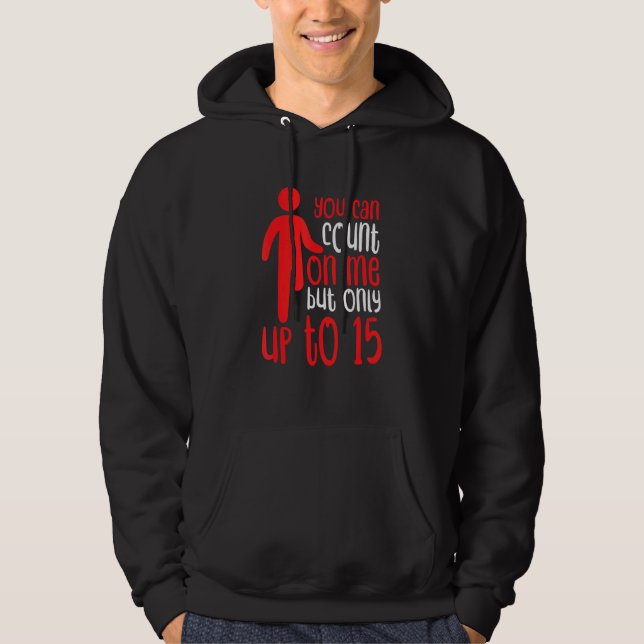 Leg Amputee  Humour Amputation Support Joke Hoodie (Front)