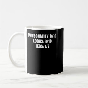 Leg Amputee Humour Funny Amputation Gift  Coffee Mug