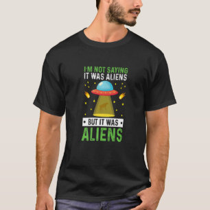 Leg Amputee Ufo Alien Leg Foot Amputation T-Shirt