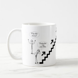 Leg Day - The Struggle is Real Coffee Mug